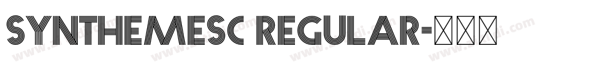 synthemesc regular字体转换 synthemesc regular字体转换
